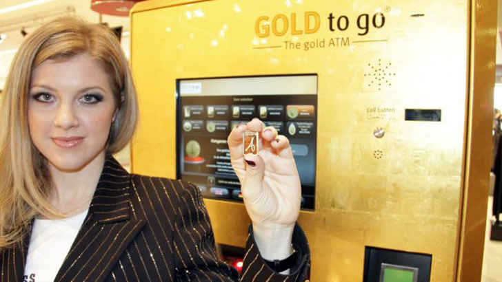 <p>Investing in bullion is such a popular thing in Dubai that they have special ATM machines that only spit out 24-carat gold bars and coins. You could say this is slowly becoming the gold standard of cash on the go.</p>