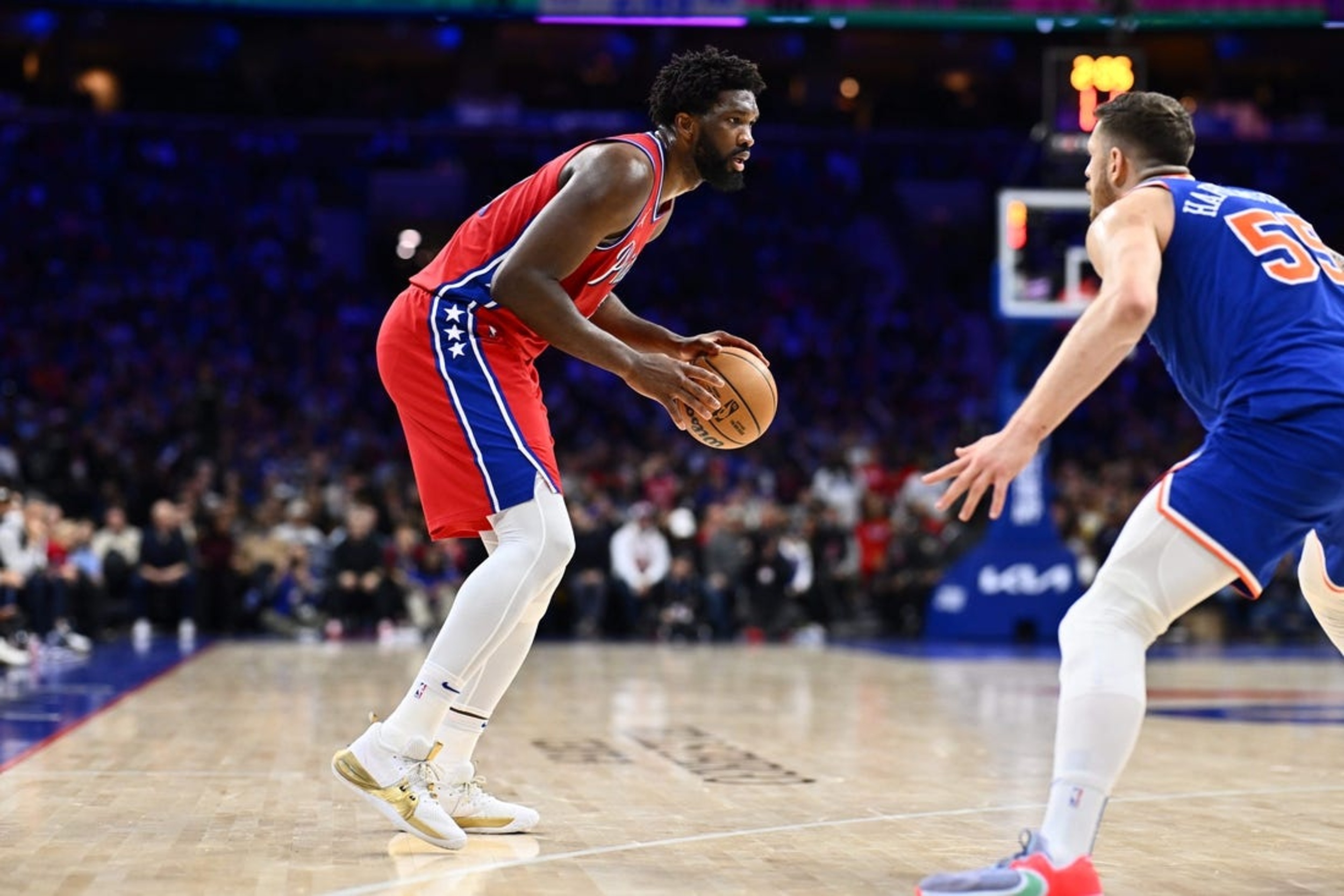 Sixers Star Joel Embiid (knee) Out For Third Straight Game