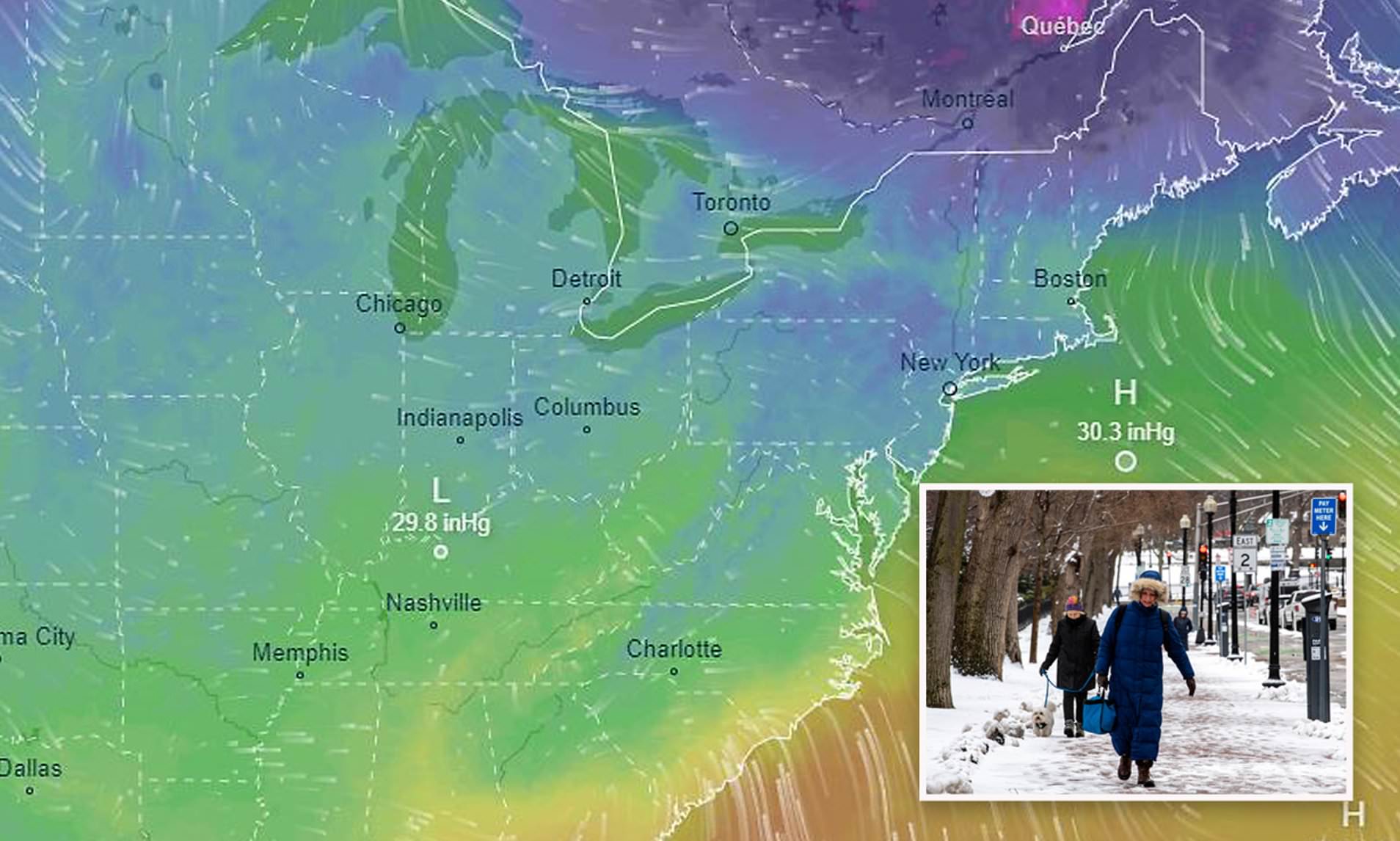 East Coast Braces For Northeast Snowstorm With Blizzard Conditions As ...