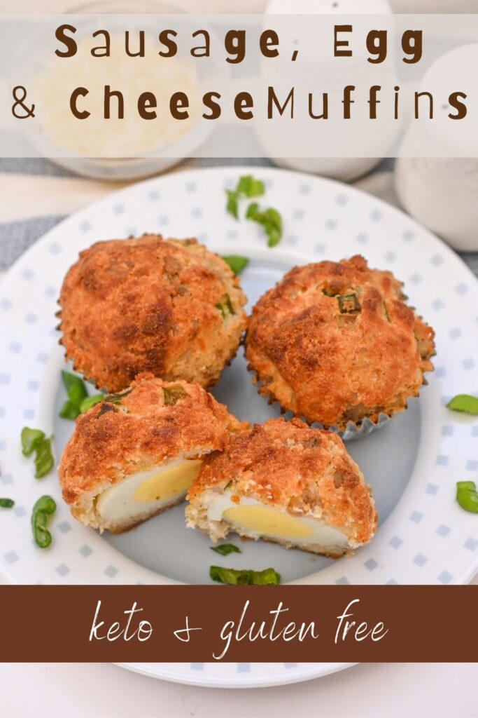 Keto Egg Muffins With Sausage and Cheese