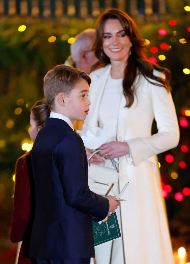 Prince George and Kate Middleton