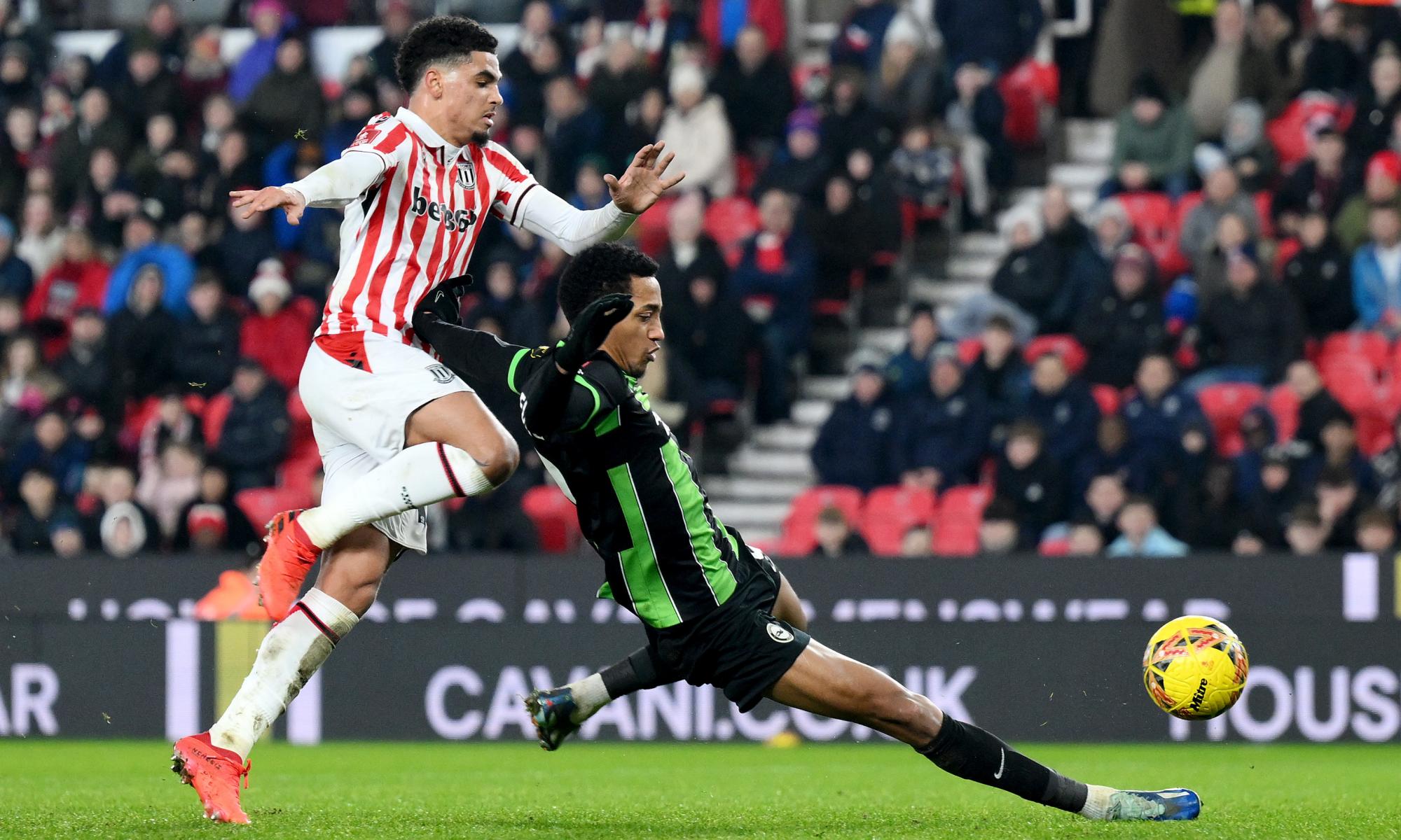 João Pedro And Brighton Put Their Foot Down To Avoid FA Cup Shock At Stoke