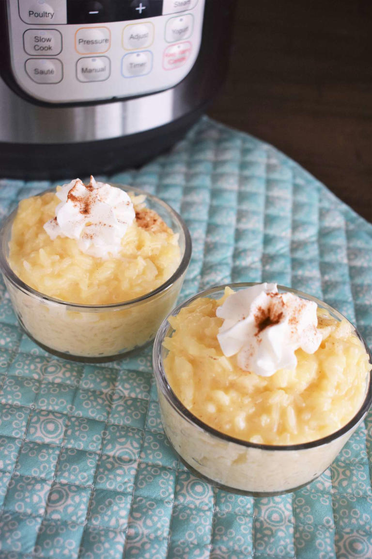 Easy and Delicious Instant Pot Rice Pudding Recipe