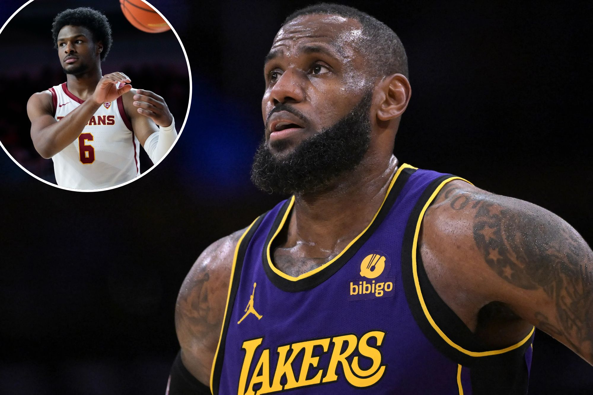 LeBron James: Bronny Could Play For Struggling Lakers ‘right Now’