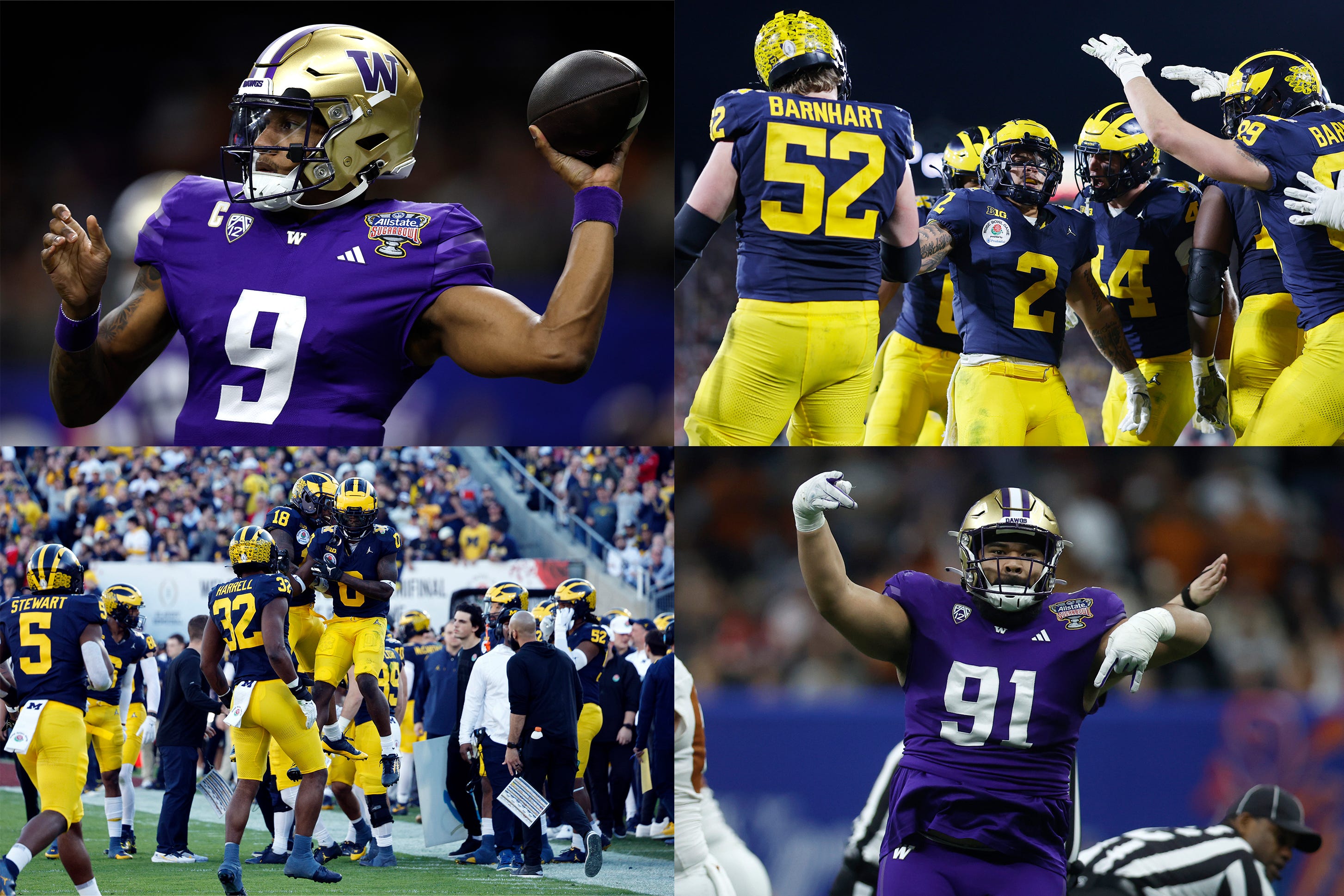 Washington Vs. Michigan: Latest Predictions, Picks, Odds For 2024 CFP ...