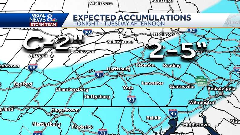 android, winter storm could bring several inches of snow