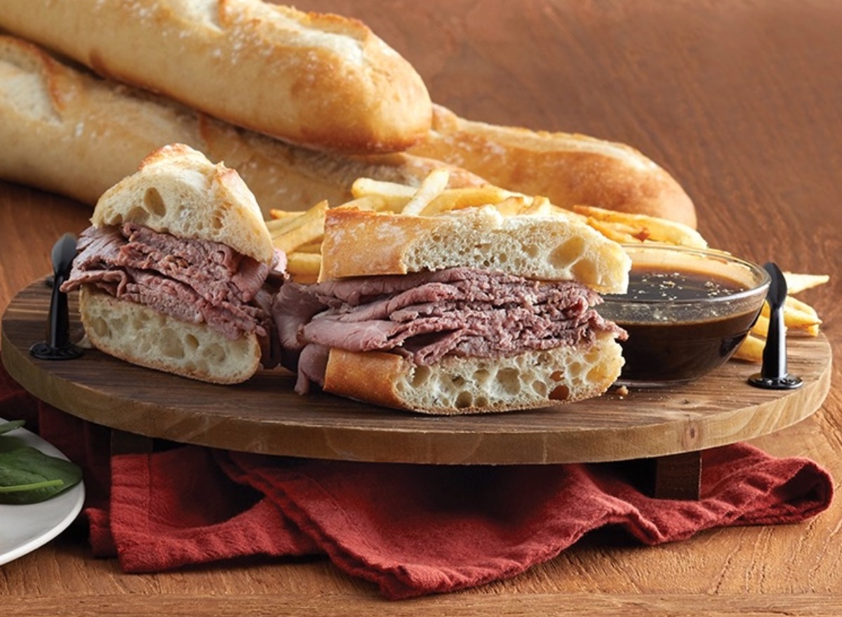 10 Restaurant Chains That Serve The Best French Dip