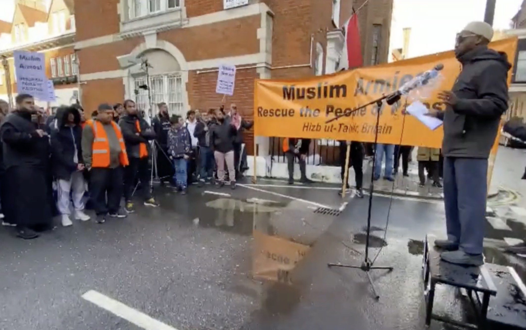 Pro Palestine Protest Organisers Hizb Ut Tahrir To Be Proscribed As   AA1n062w.img