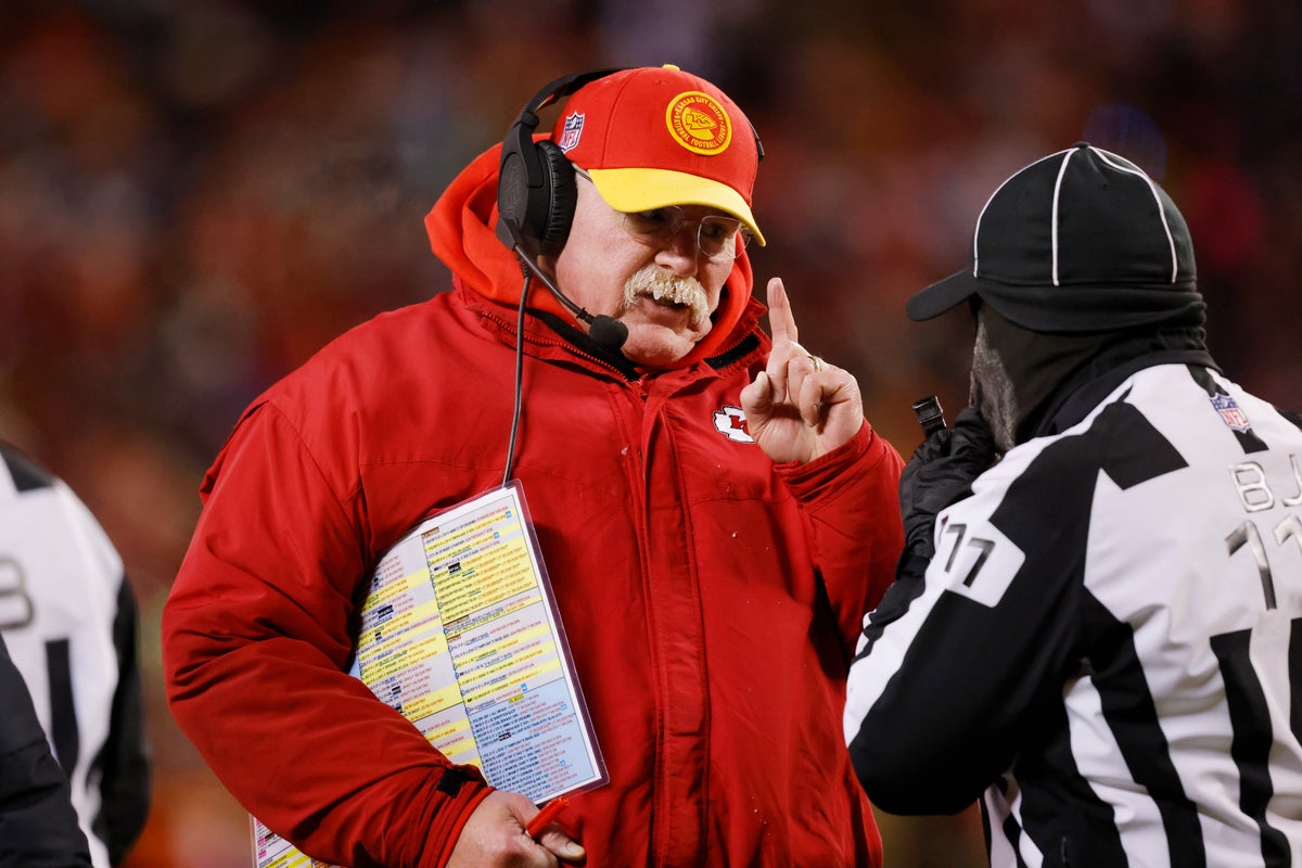 Andy Reid’s Frozen Moustache Stars In Kansas City Chiefs Playoff Win As ...