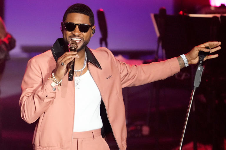 Ludacris and Lil Jon may have given away Usher's first Super Bowl