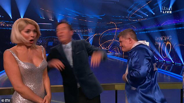 Stephen Mulhern responds after being punched on Dancing On Ice