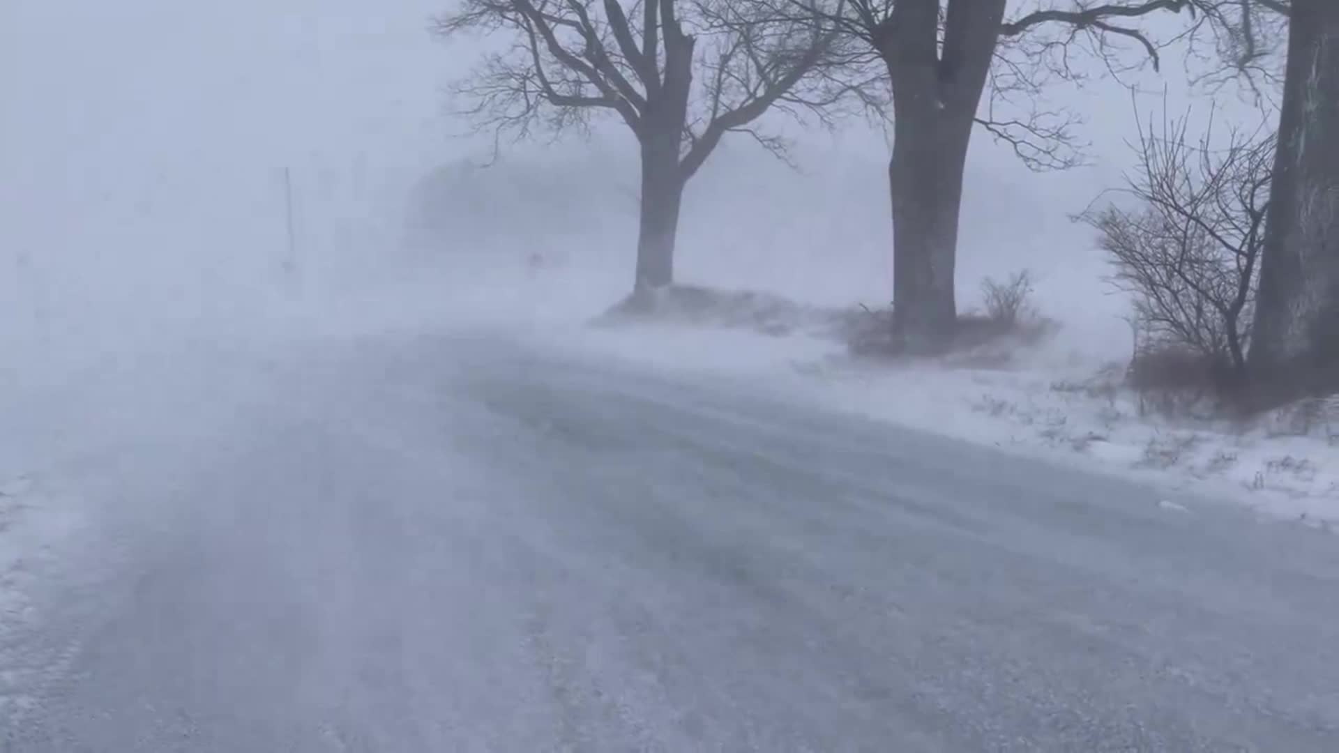 Heavy Lake Effect Snow Causes Blizzard Conditions In Western New York ...