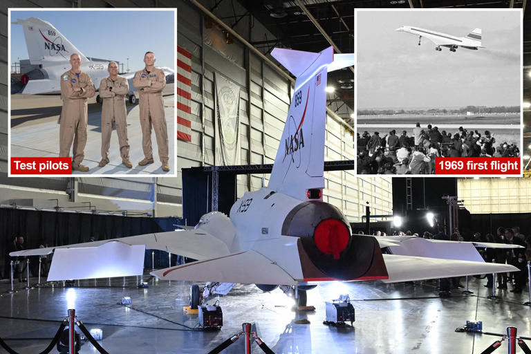 NASA debuts supersonic jet called ‘son of Concorde’ — capable of flying from NYC to London in 3½ hours