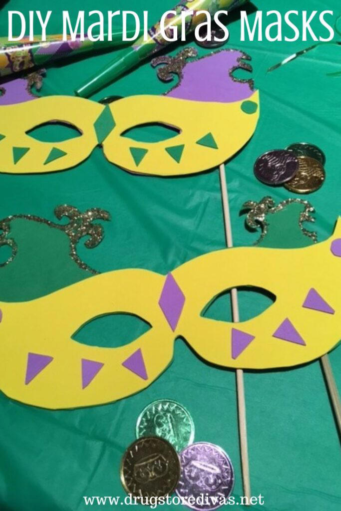 Diy Mardi Gras Masks