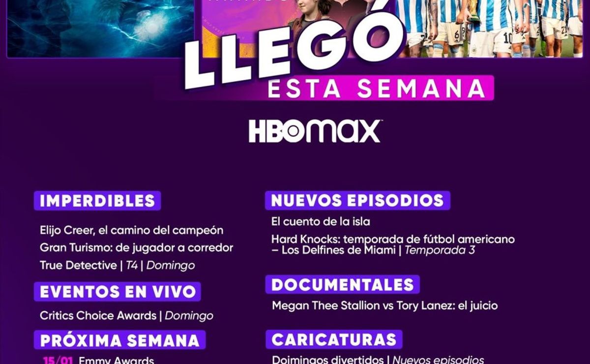 Lo Que Llega A Hbo Max Estos Son Los Estrenos Semanales Del 15 Al 19 De Enero 