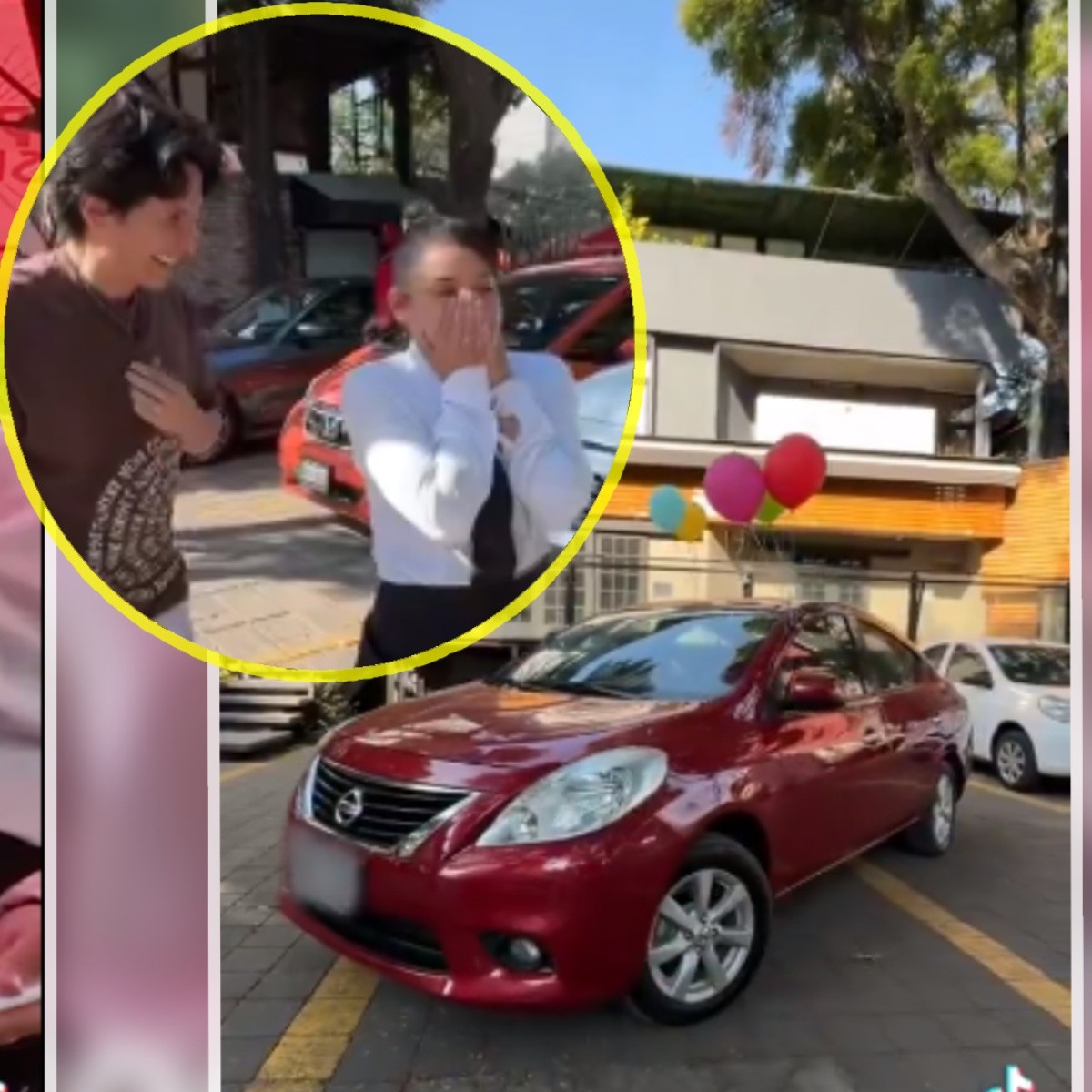 video: influencer regala auto a mesera que lo atendió en restaurante de cdmx