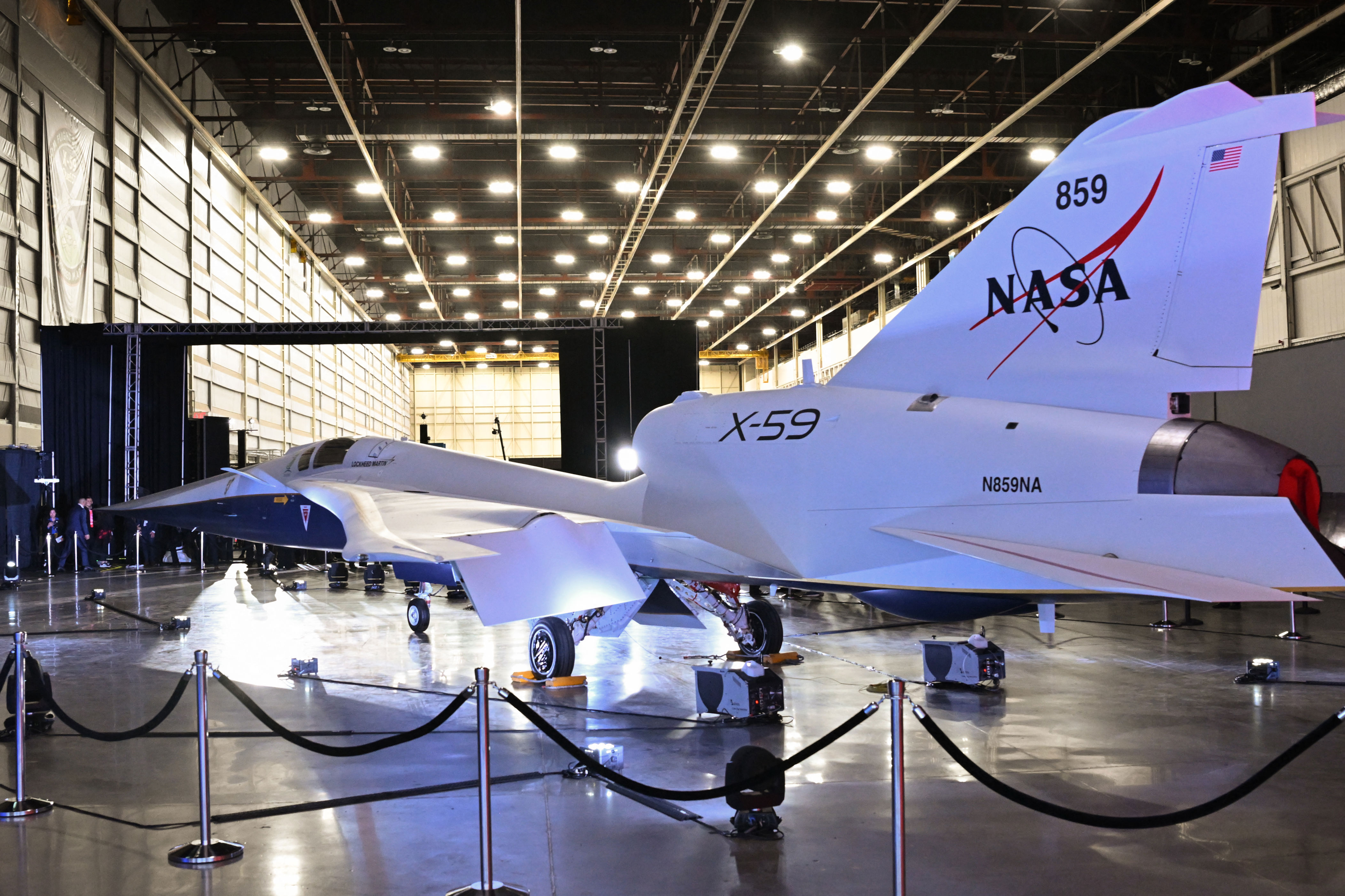 NASA Unveils New Supersonic X-59 Aircraft: See All The Best Pictures