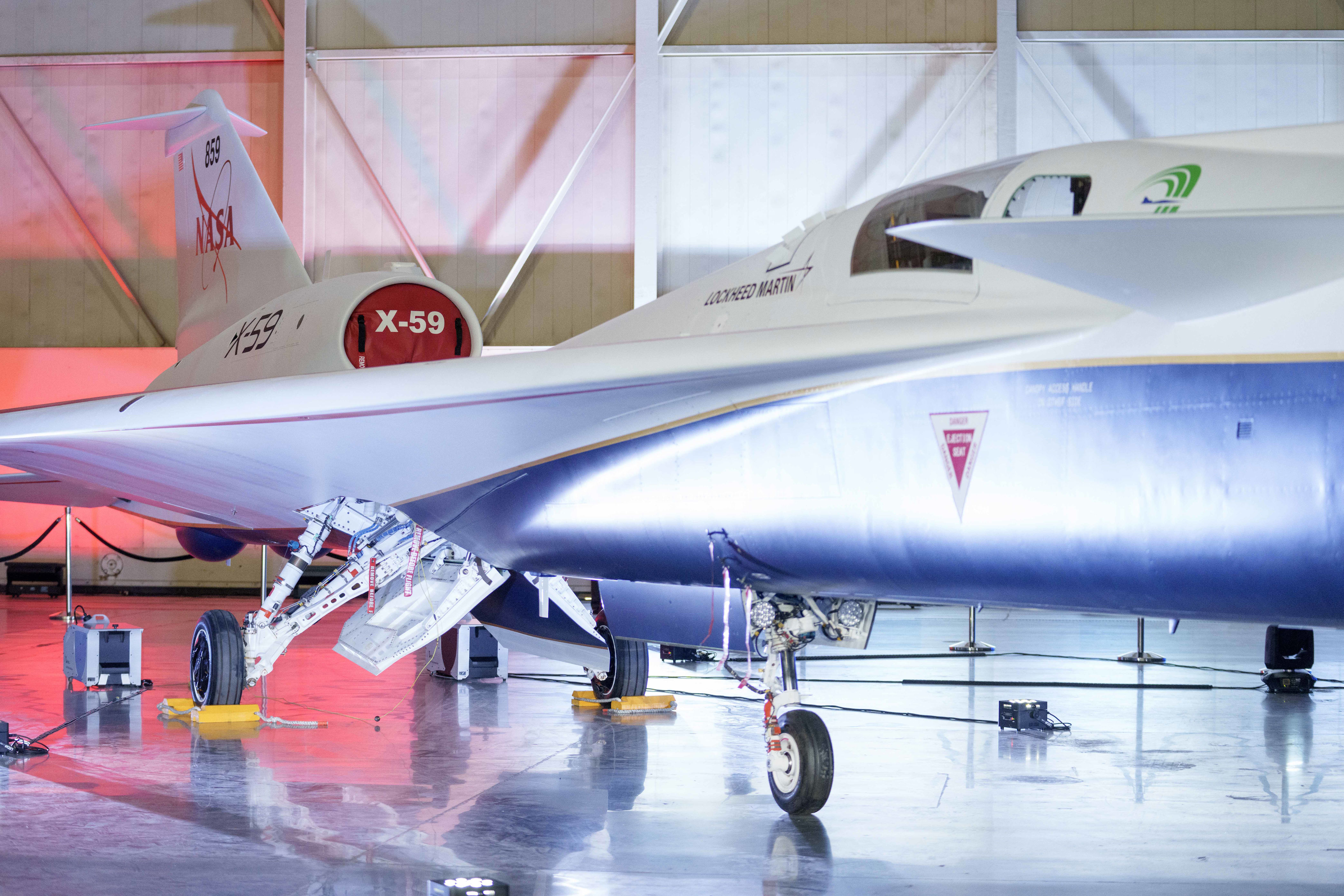 NASA Unveils New Supersonic X-59 Aircraft: See All The Best Pictures