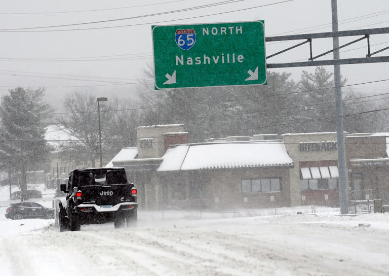 Nashville area road conditions Roadways mostly clear but THP urges