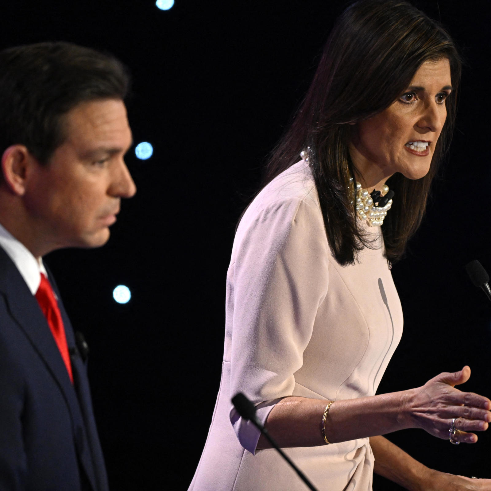 Haley And DeSantis Battle For Second Place In Iowa After Trump's Victory