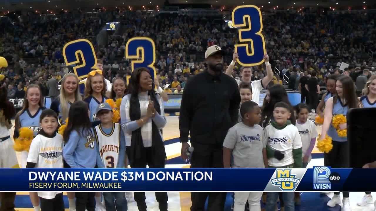 Dwyane Wade Donates $3 Million To Marquette University For Scholarships ...