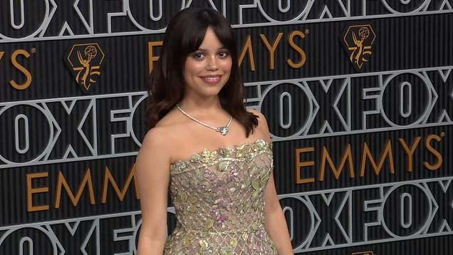 Jenna Ortega Looks Glamorous On The 2024 Emmy Awards Red Carpet