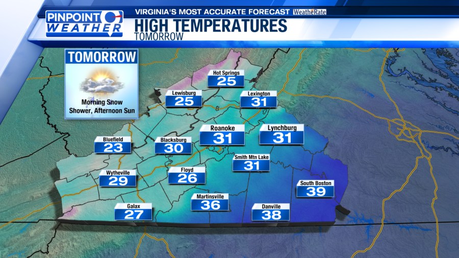 Pinpoint Weather: Cold Air, Winds Enter As Snow Exits