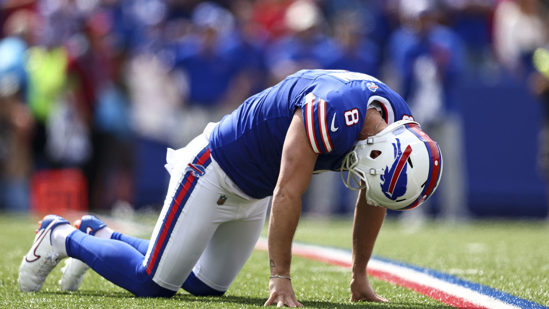 Bills Punter Sam Martin Injured On Blocked Field Goal