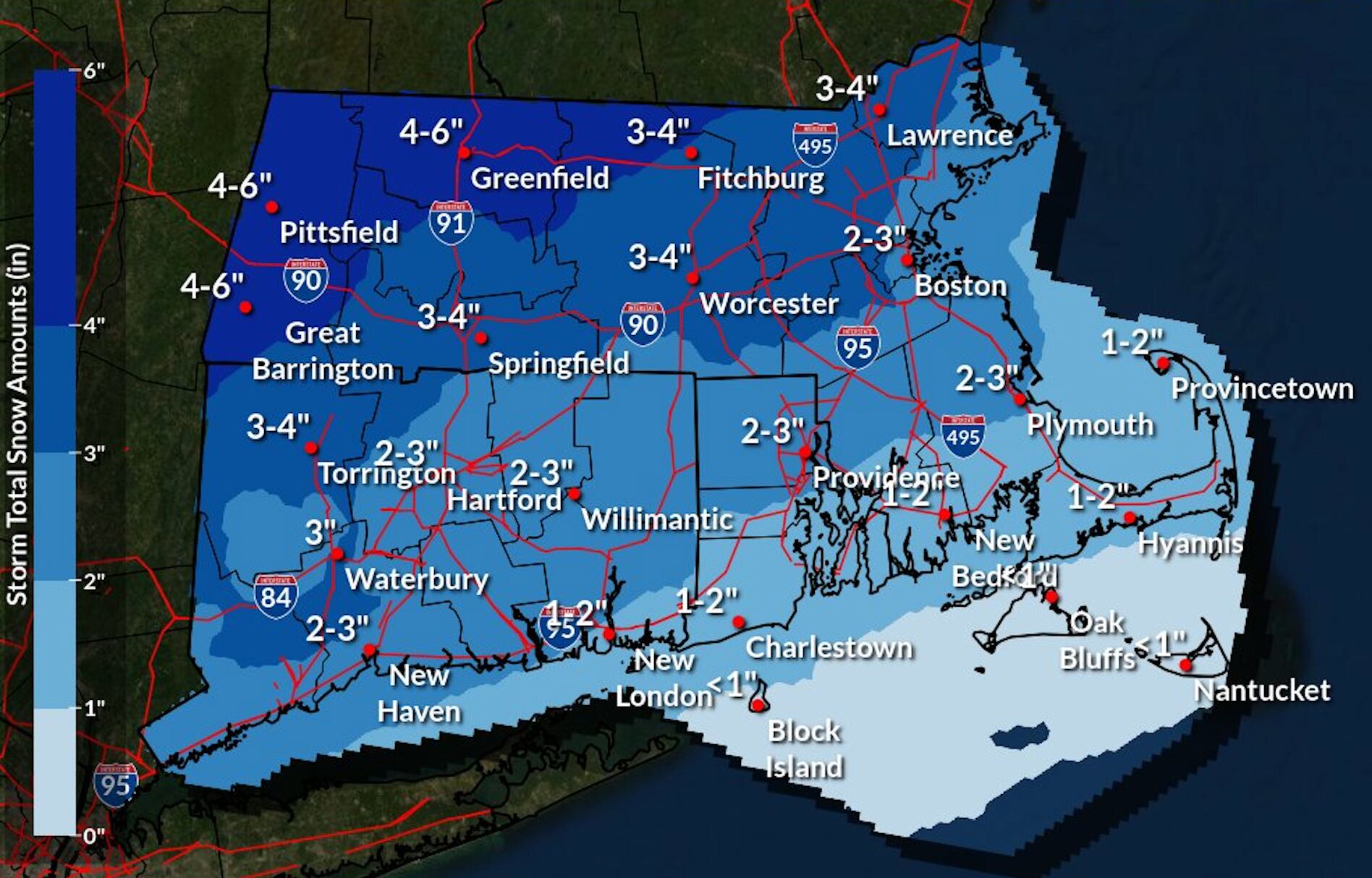 maps show forecast snow totals, timing of storm on tuesday