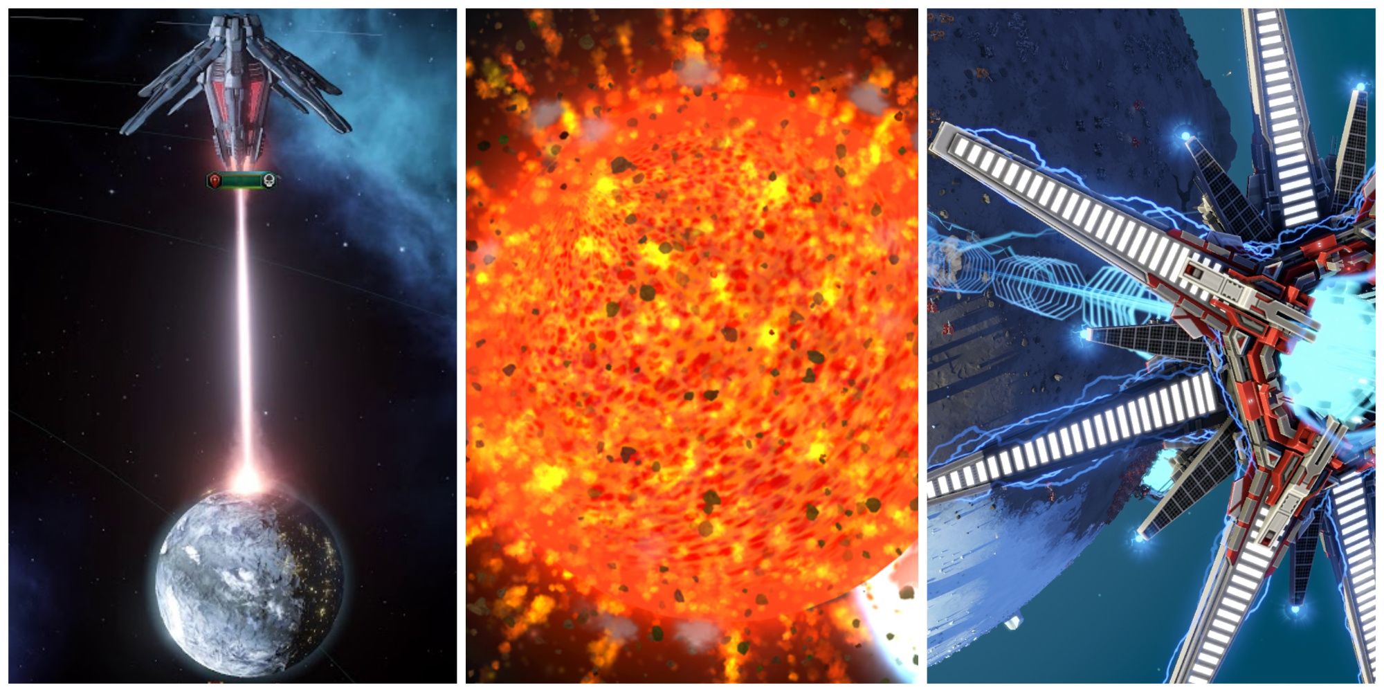 space games that let players blow up planets
