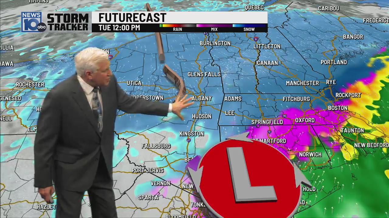 Periods Of Snow Tuesday; Tapers Off Late