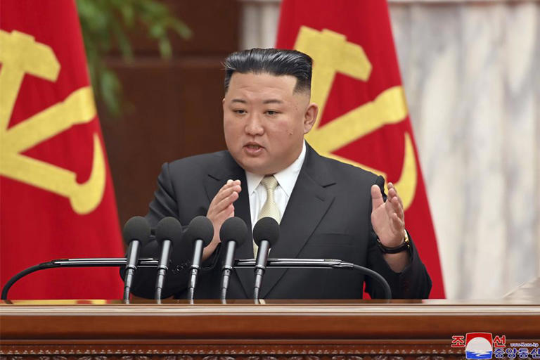 圖為北韓領導人金正恩。（美聯社）