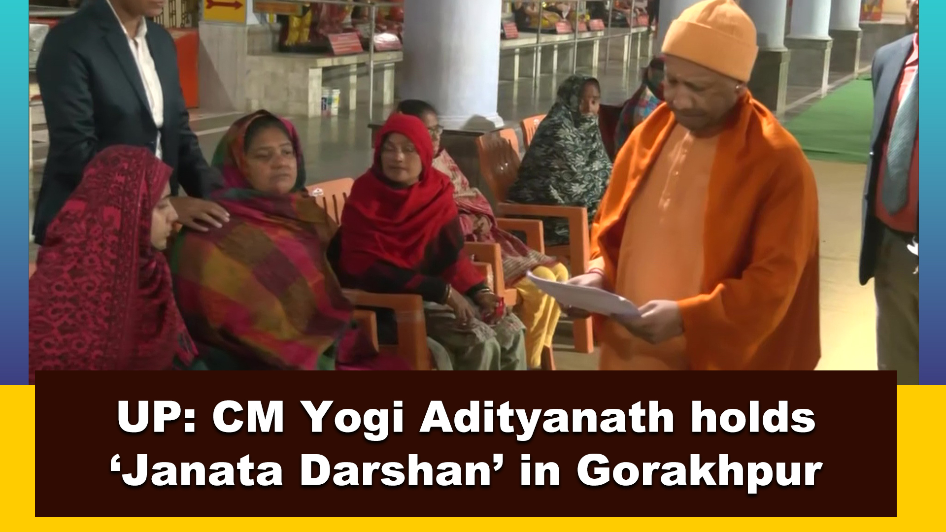 UP: CM Yogi Adityanath Holds ‘Janata Darshan’ In Gorakhpur