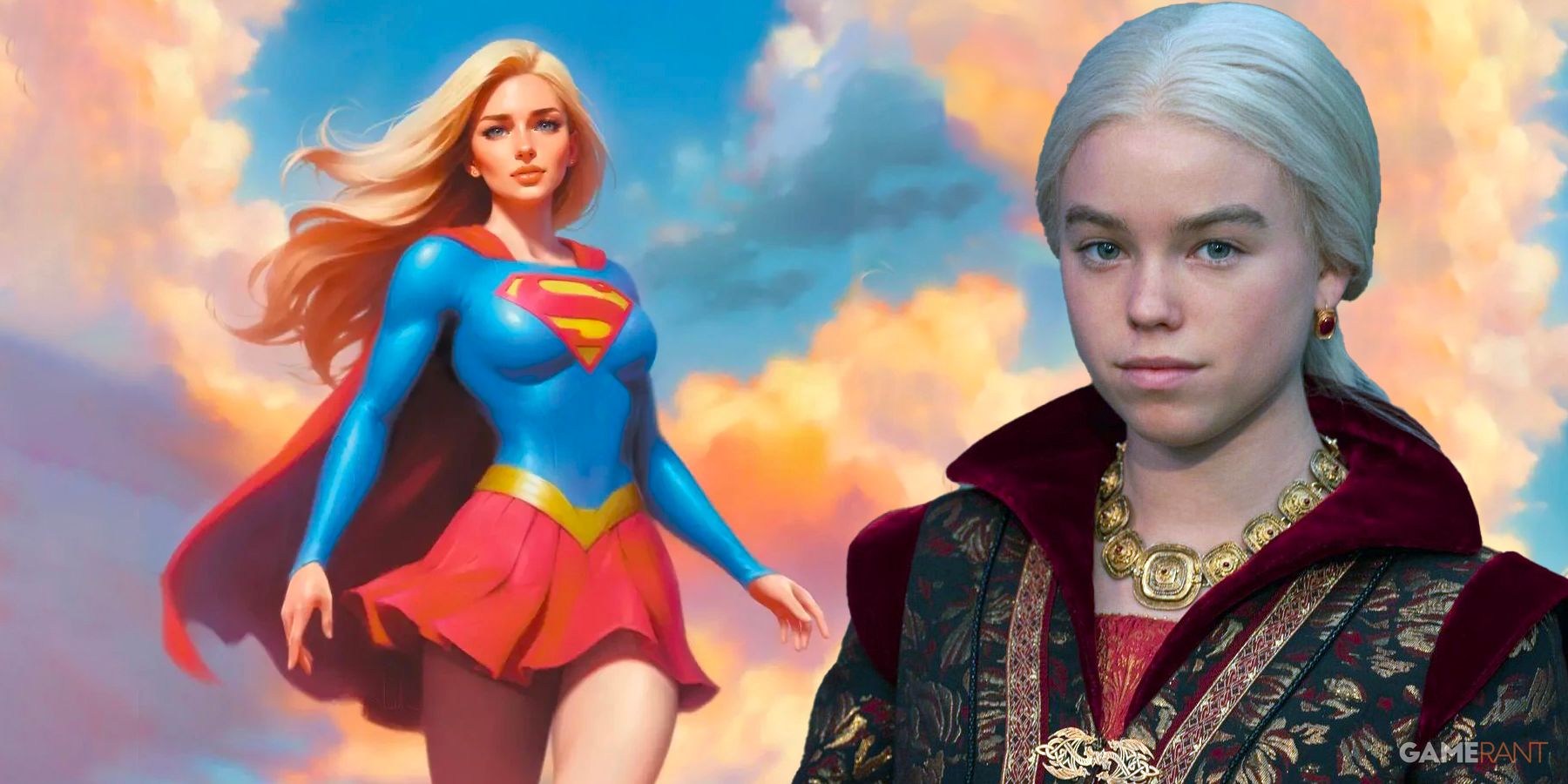 Supergirl DCU Fan Art Shows House Of The Dragon's Milly Alcock As Kara