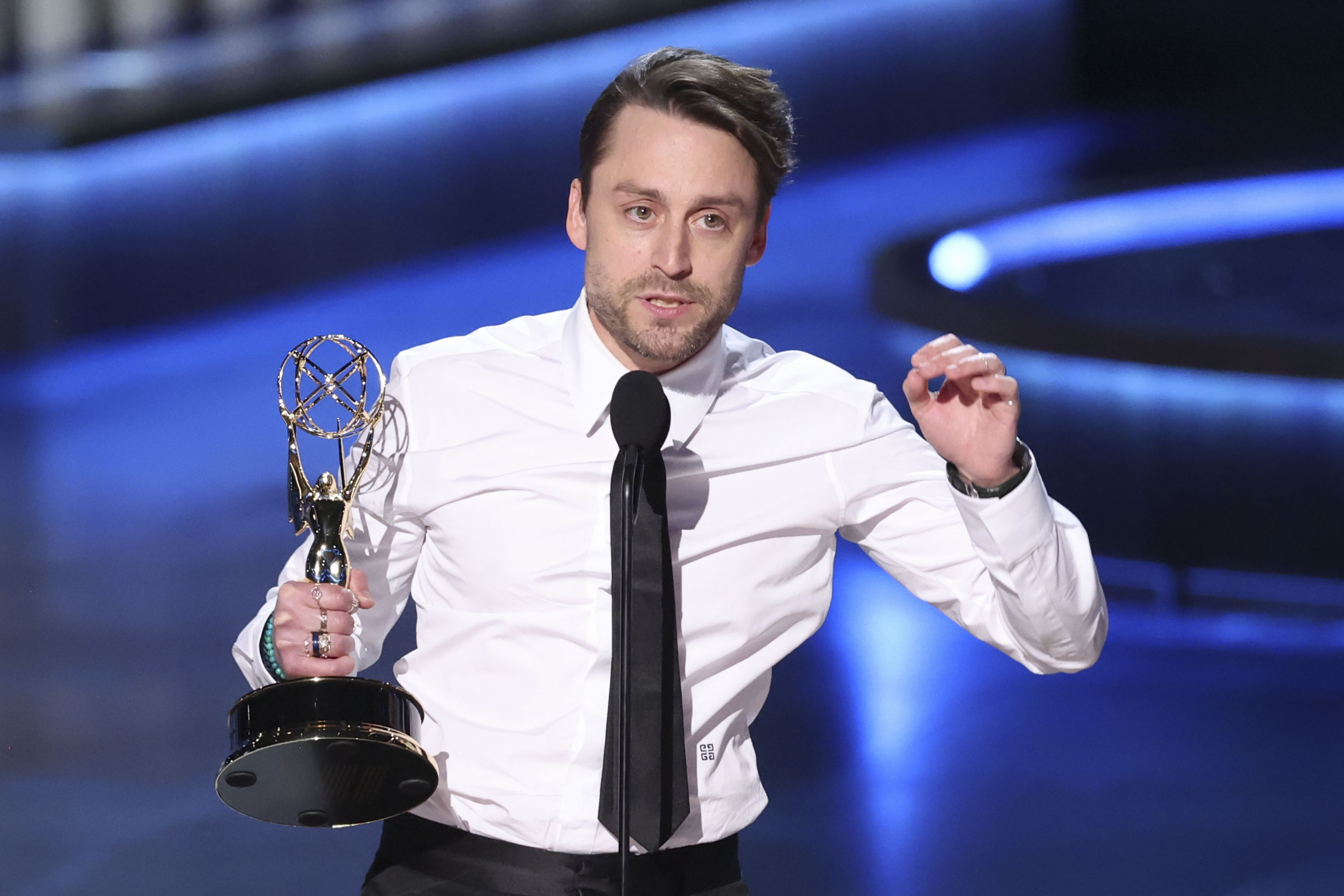 ‘Succession's Kieran Culkin Uses Best Actor Drama Series Emmy ...