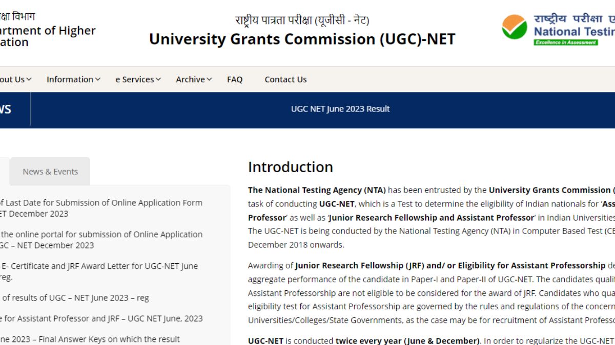 UGC NET Result 2024 Live Updates: NTA UGC NET December 2023 Exam ...