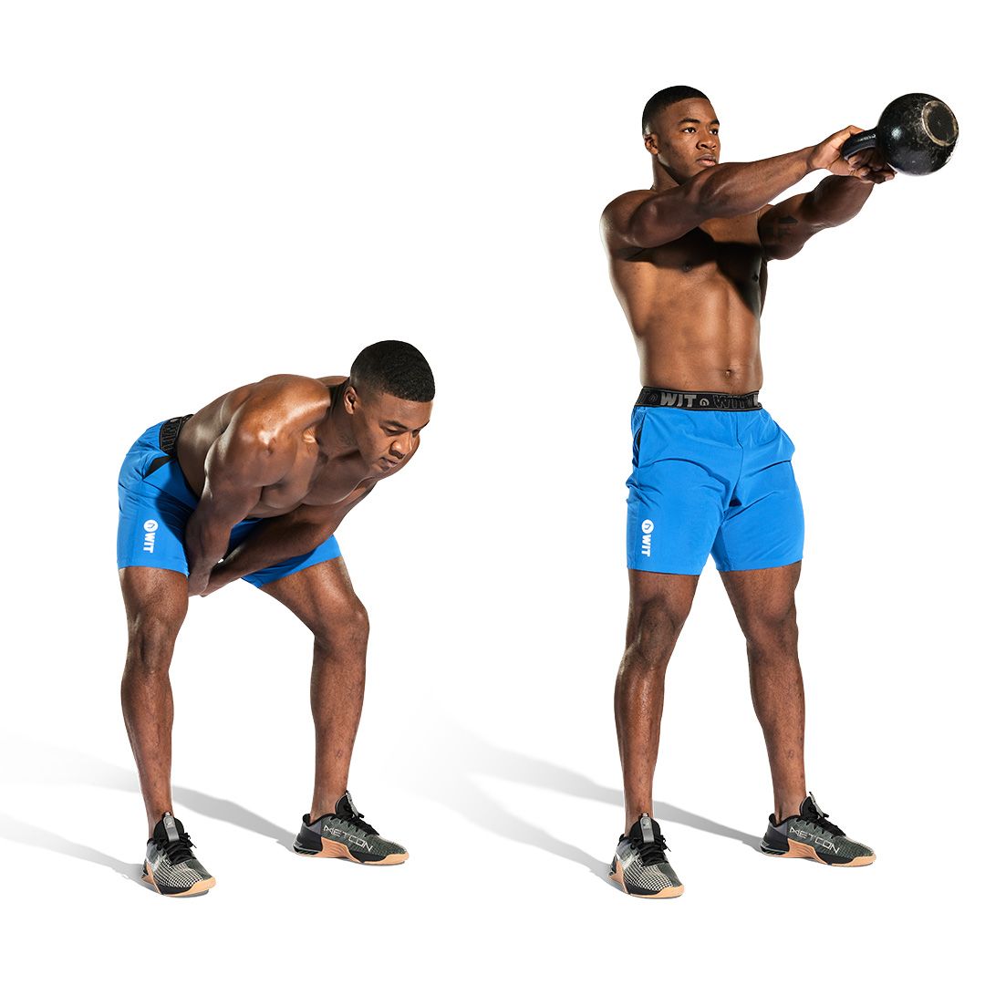 This FiveMove KettlebellOnly Leg Workout Promises to Pump Your Quads
