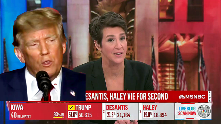 MSNBC’s Rachel Maddow Interrupts Coverage To Trash Trump — Refuses To ...
