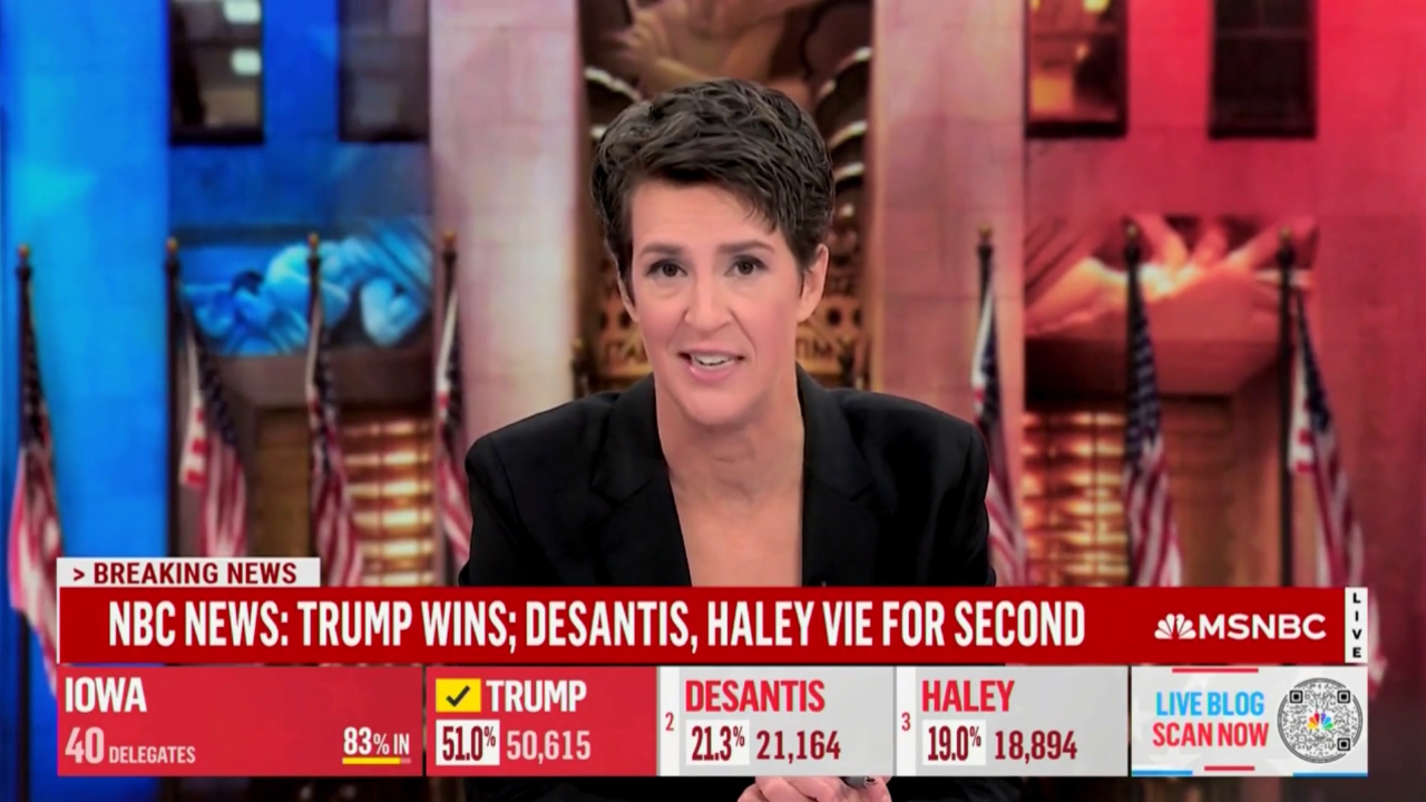 msnbc’s ‘problematic’ refusal to air trump’s speech could help gop frontrunner, democratic strategist says