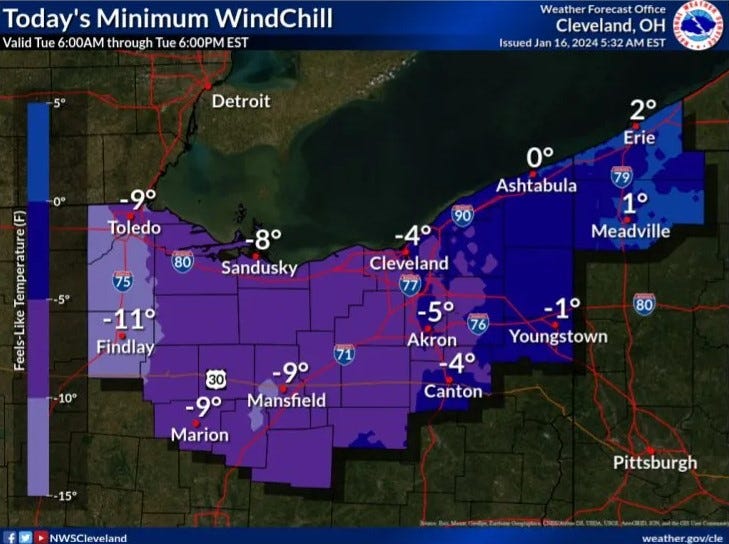 Winter Woes: Dangerously Cold Wind Chills And Accumulating Snow Return ...