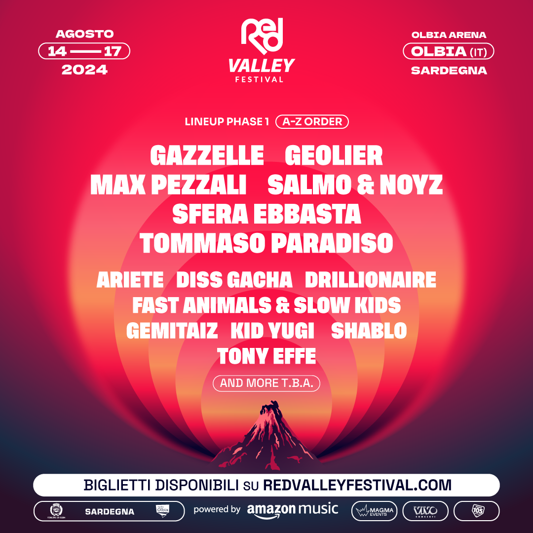 Red Valley Annunciata La Line Up 2024 Tutti Gli Artisti Sul Palco   AA1n3SKV.img