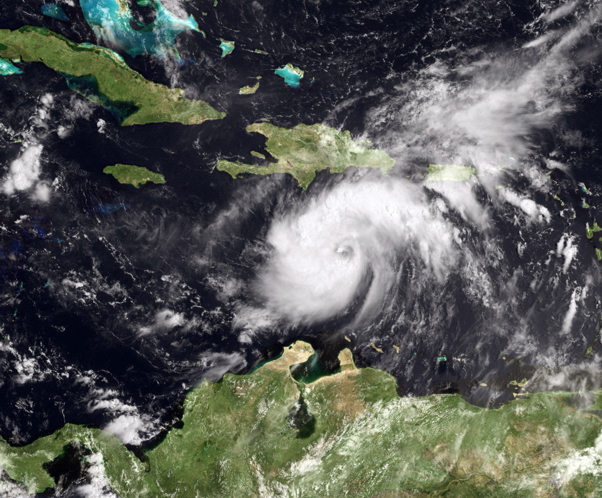 Les catastrophes naturelles vues depuis l'espace