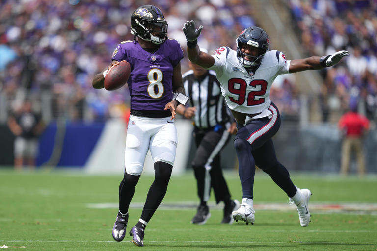 Ravens vs. Texans highlights Lamar Jackson leads Baltimore to AFC