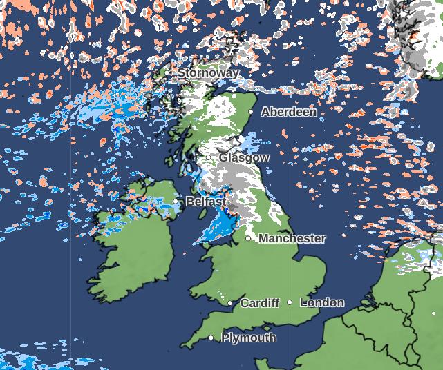 Snow Forecast: Where Will It Snow? Met Office Maps Reveal UK Areas Set ...