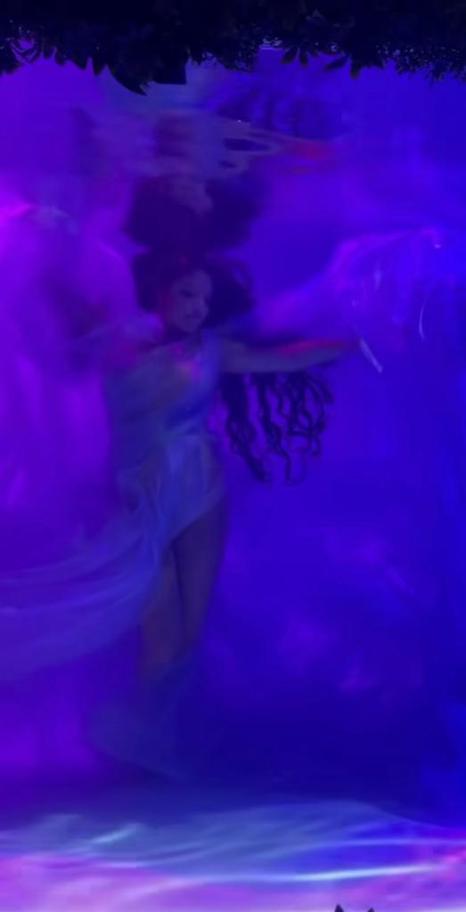 Halle Bailey Shares Video From Underwater Maternity Shoot