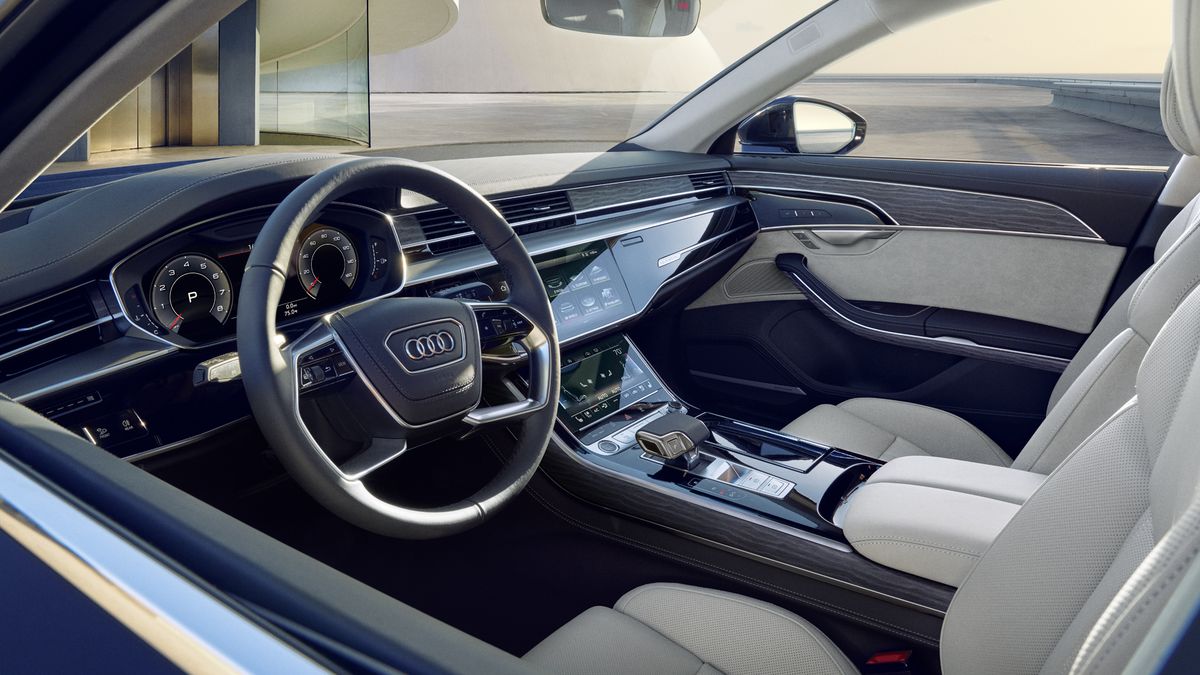 <p>You can find your perfect glass slipper fit in the<a href="https://www.roadandtrack.com/news/a41000094/audi-will-officially-join-formula-1-in-2026/"> Audi</a> A8, with 22-way comfort front seat adjustments wrapped in optional Valcona leather. Paired with a range of settings for steering, transmission, adaptive air suspension, and throttle responses, the A8 will have you enjoying your luxury carriage ride no matter where you go. The Bang & Olufsen Premium 3D sound system gives you a mesmerizing well well-orchestrated personal concert.</p>