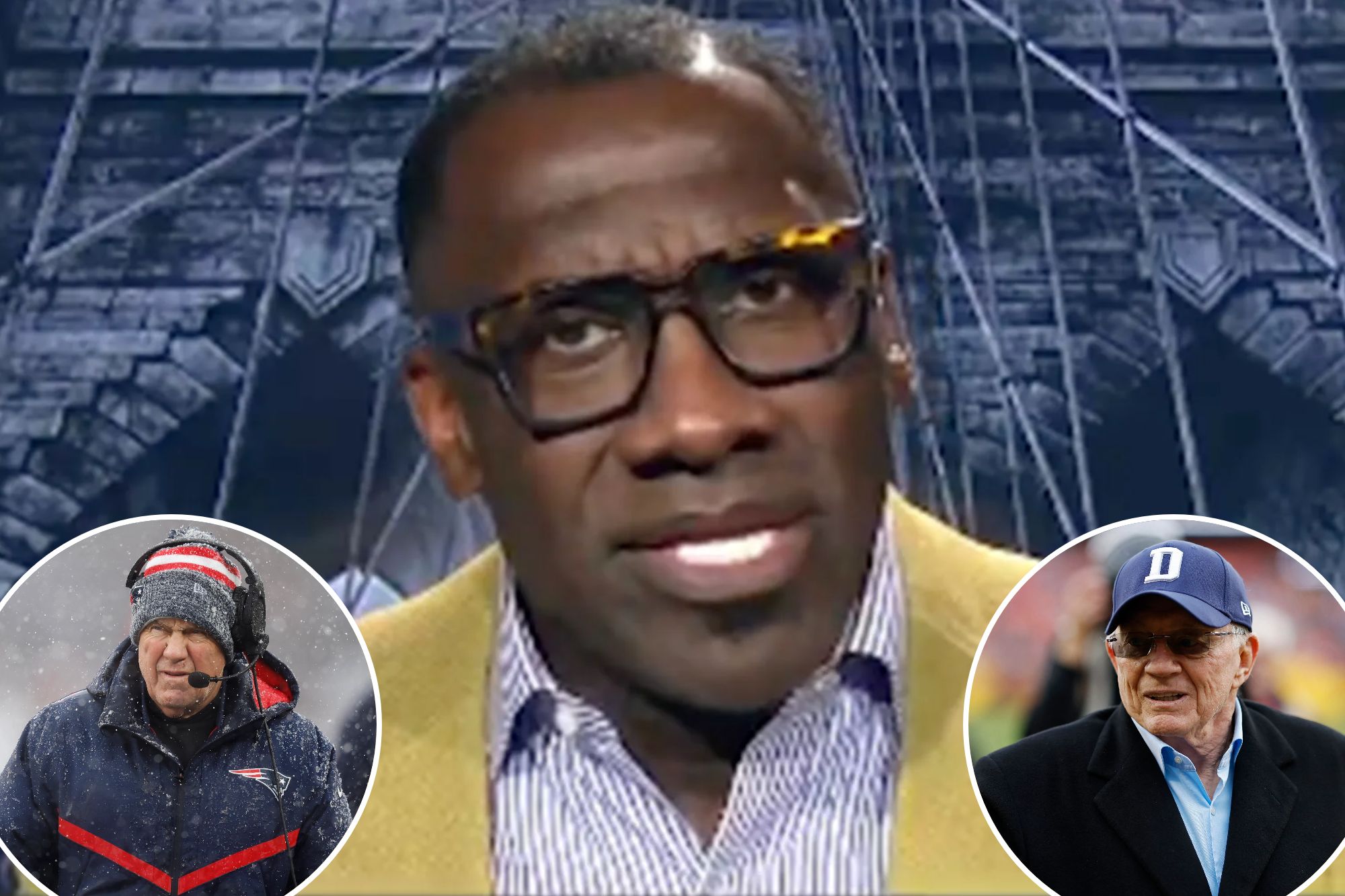 Shannon Sharpe Says No Chance Jerry Jones’ Cowboys Hire Bill Belichick ...