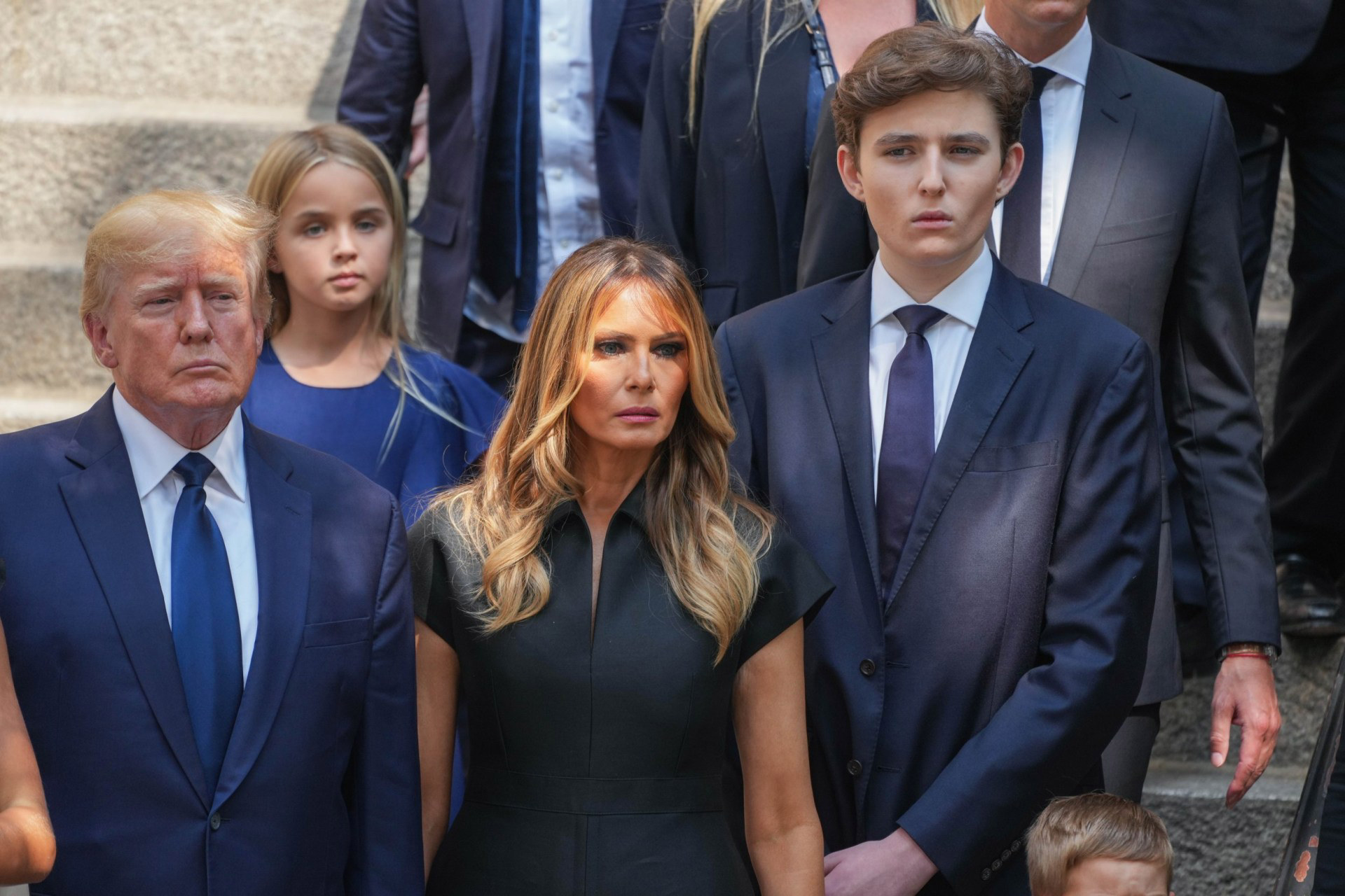 Trump reveals why his and Melania's son Barron is so tall
