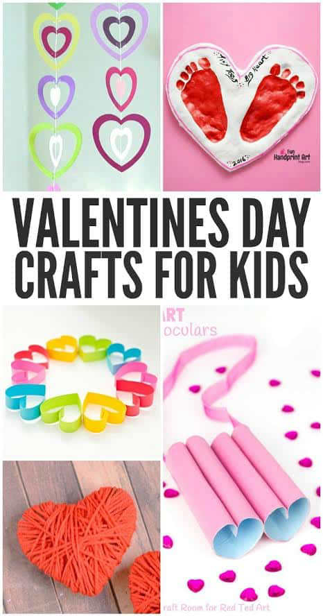 19 Valentine's Day Crafts for Kids