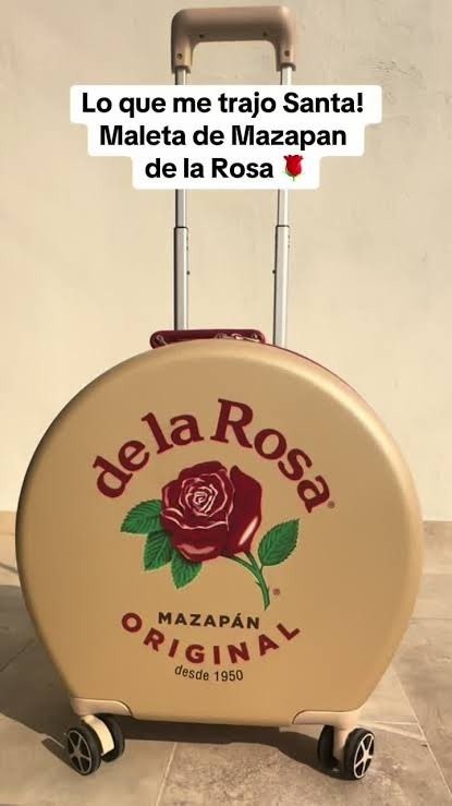 ¡Viaja con la exclusiva MALETA DE MAZAPÁN de La Rosa! Descubre precio y ...